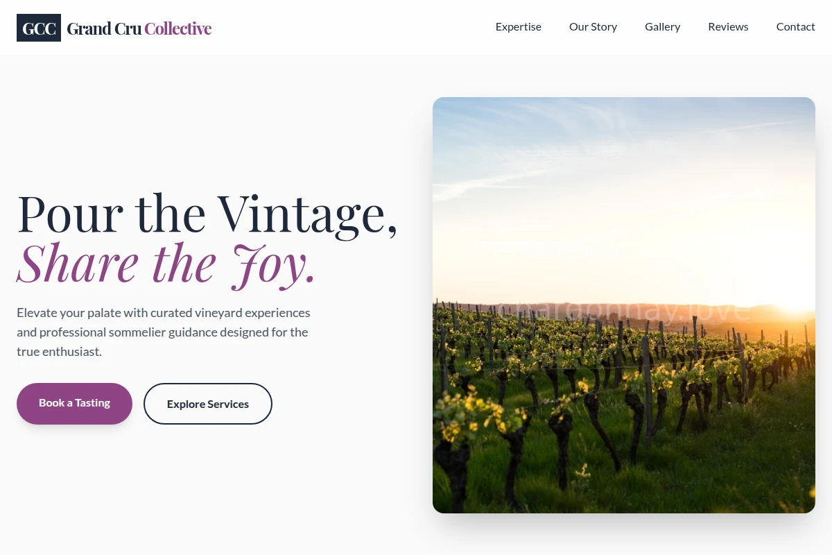 Sommelier Vineyard