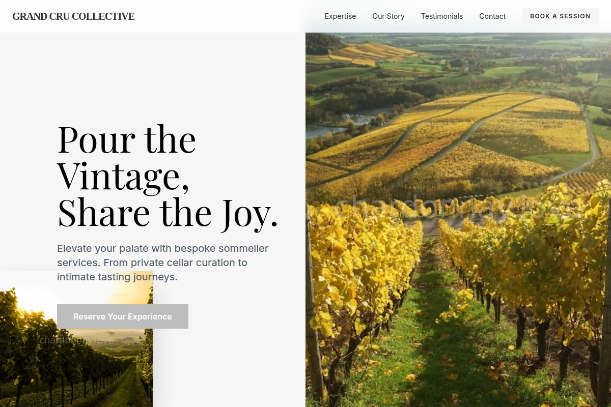 Sommelier Vineyard