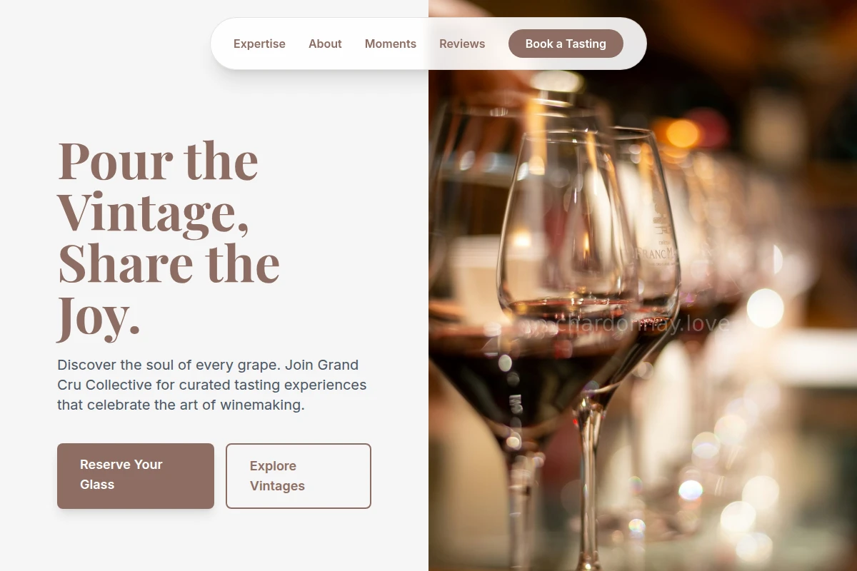 Vintner Wine Tasting