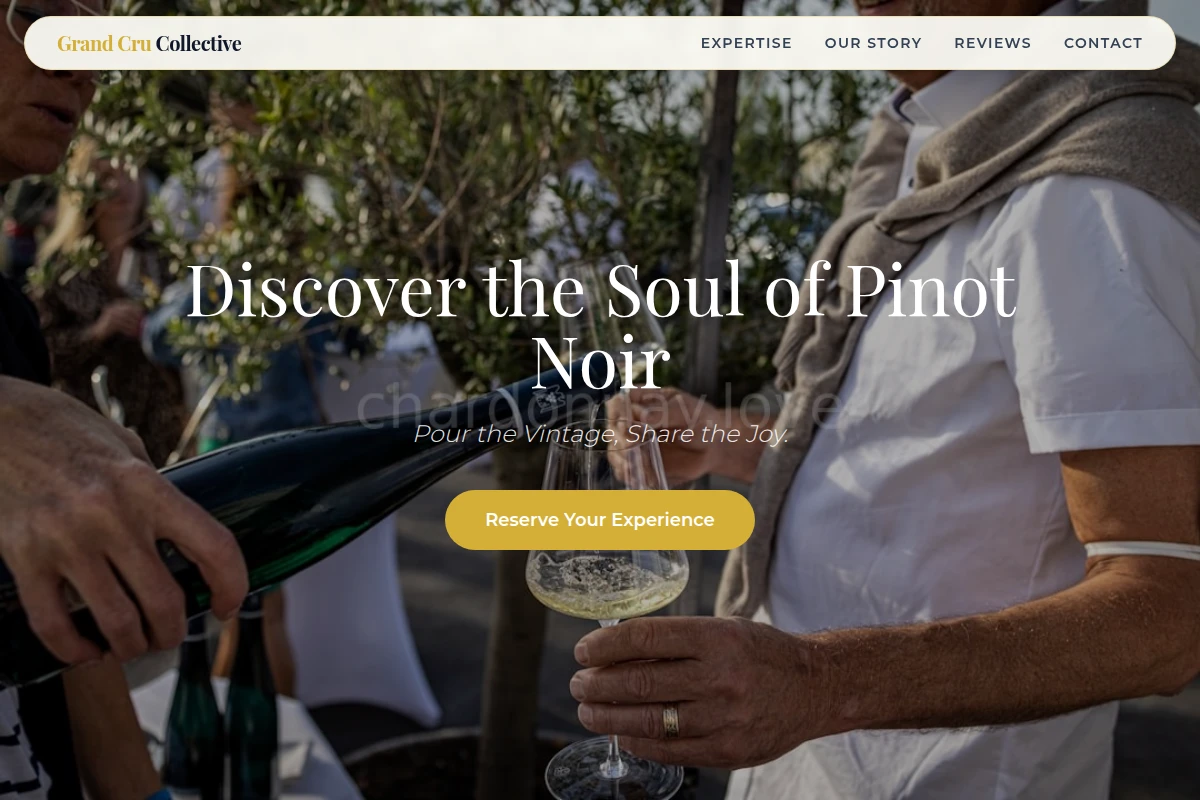 Pinot Wine Tasting